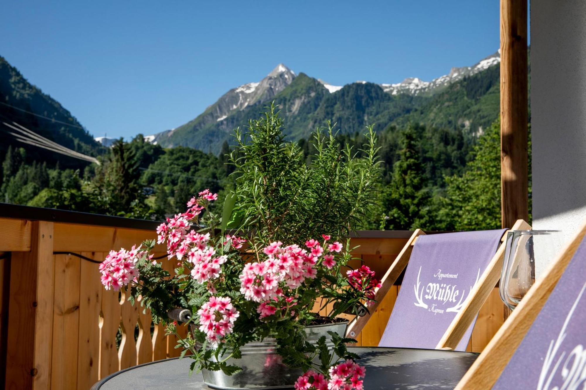 Appartement Muehle - Including Summercard, Sauna, Kaprun'S Largest Private Garden With Panoramic View Bagian luar foto